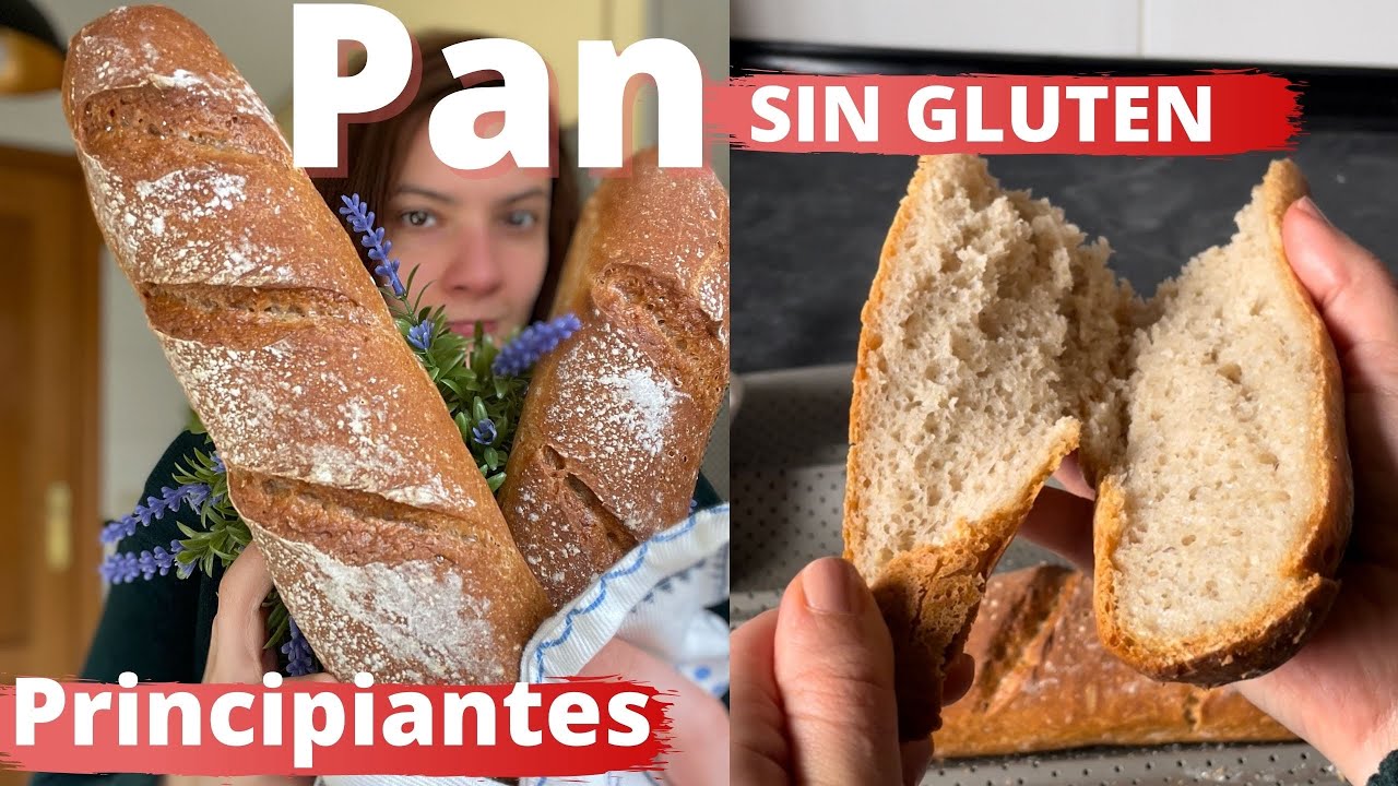 Fácil para Principiantes: ¡Barras de Pan sin Gluten, sin huevos y sin lactosa!