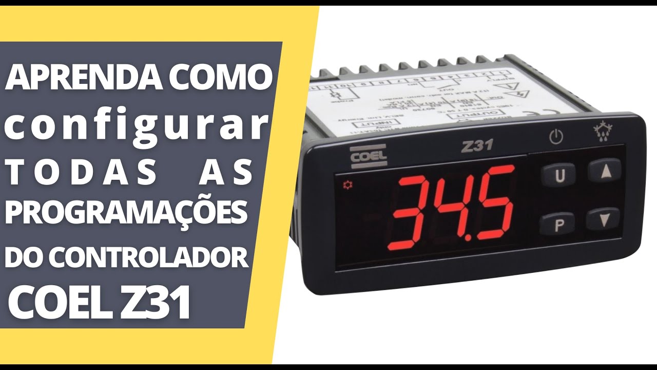 ✅Aprenda como Configurar todas as Programações do Controlador Coel Z31✅
