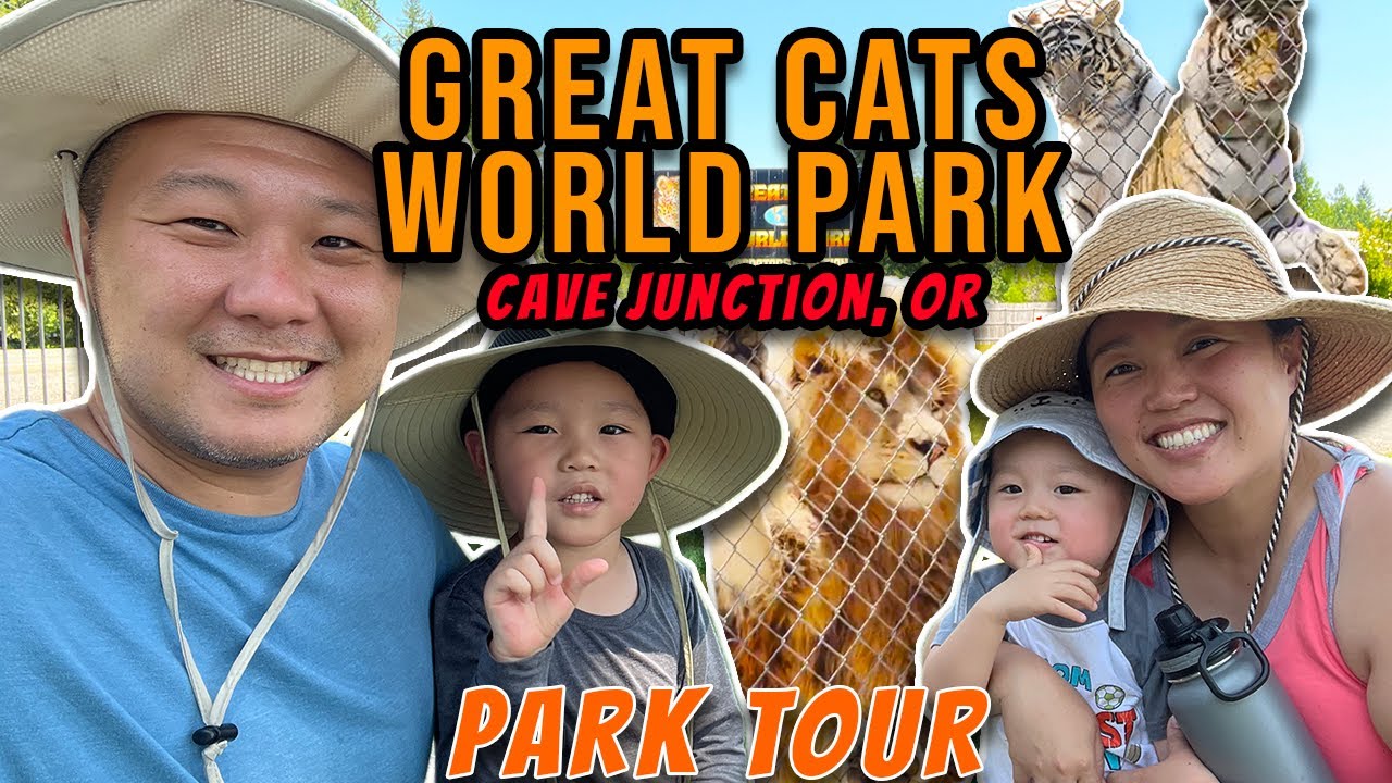 Oregon Camping Trip: 🐅 Great Cats World Park, Cave Junction, OR (Park Tour)