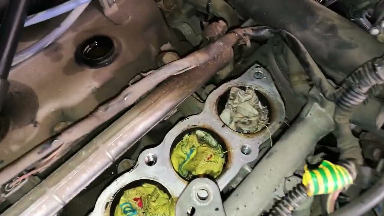 Mitsubishi DIAMANTE F31A двигатель 6G73. Заехал на замену датчиков коленвала и распредвала. Часть 1.