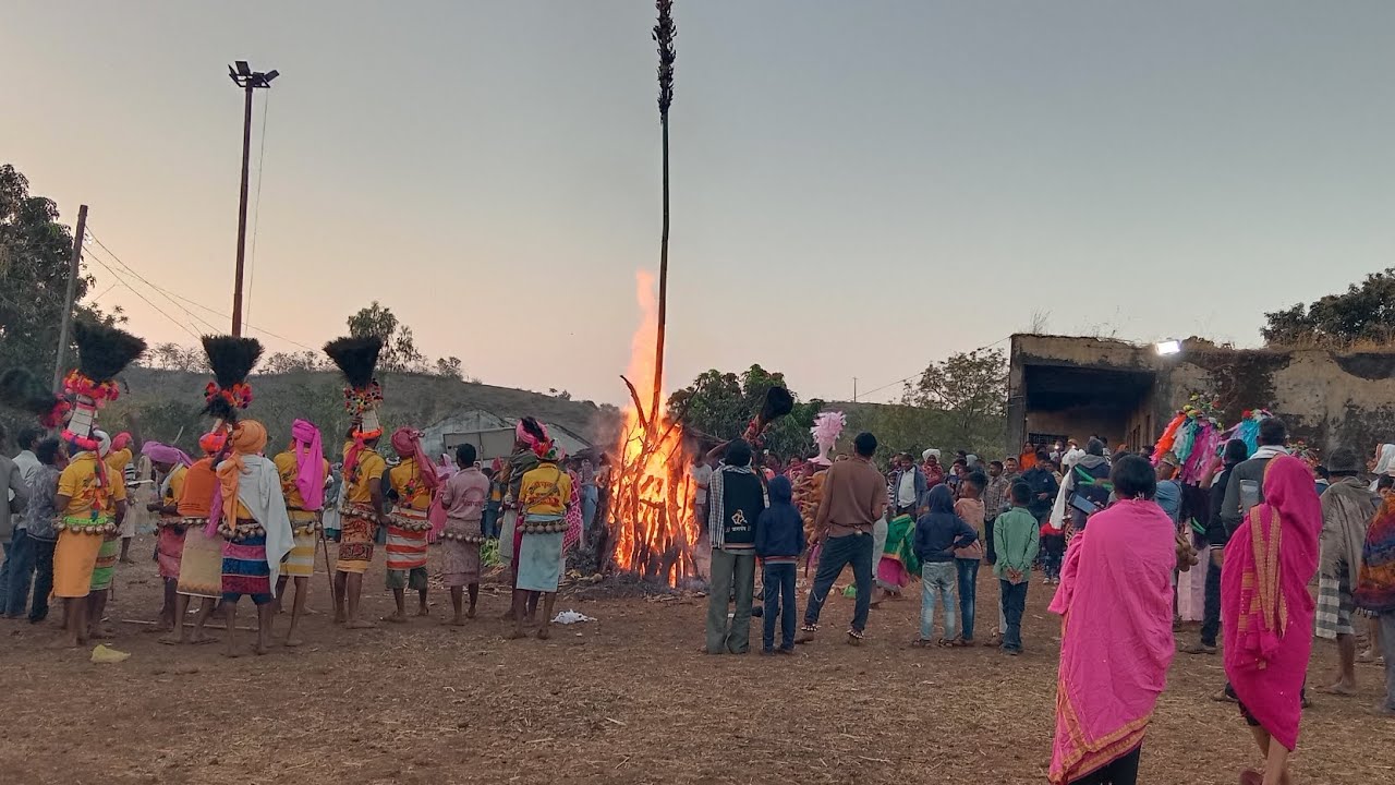 Village Holi Festival ❤️ | Pimprapani | @PinkAIHindiMarathi #holi #viral #trending 