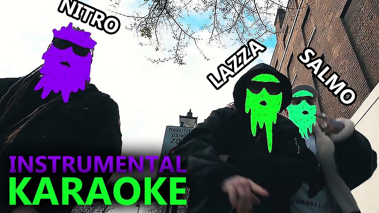 Lazza ft. Nitro e Salmo: MOB (Karaoke - Instrumental)