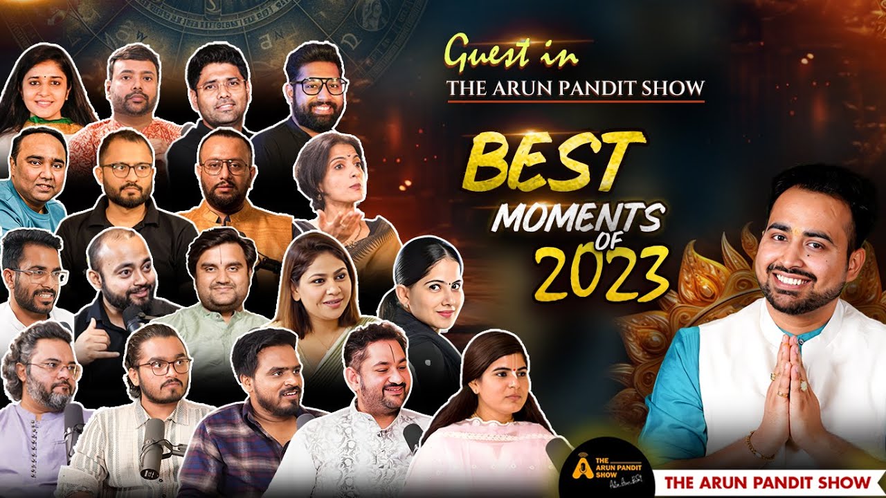 Jaya Kishori, Akshat Gupta, Amit Bhadana & More | 2023's Top Moments from The Arun Pandit Show