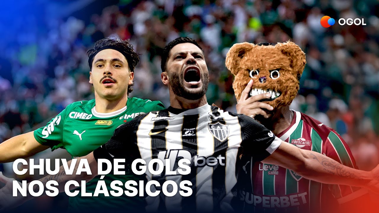 Flu, Galo, Palmeiras e Inter fazem a festa nos clássicos