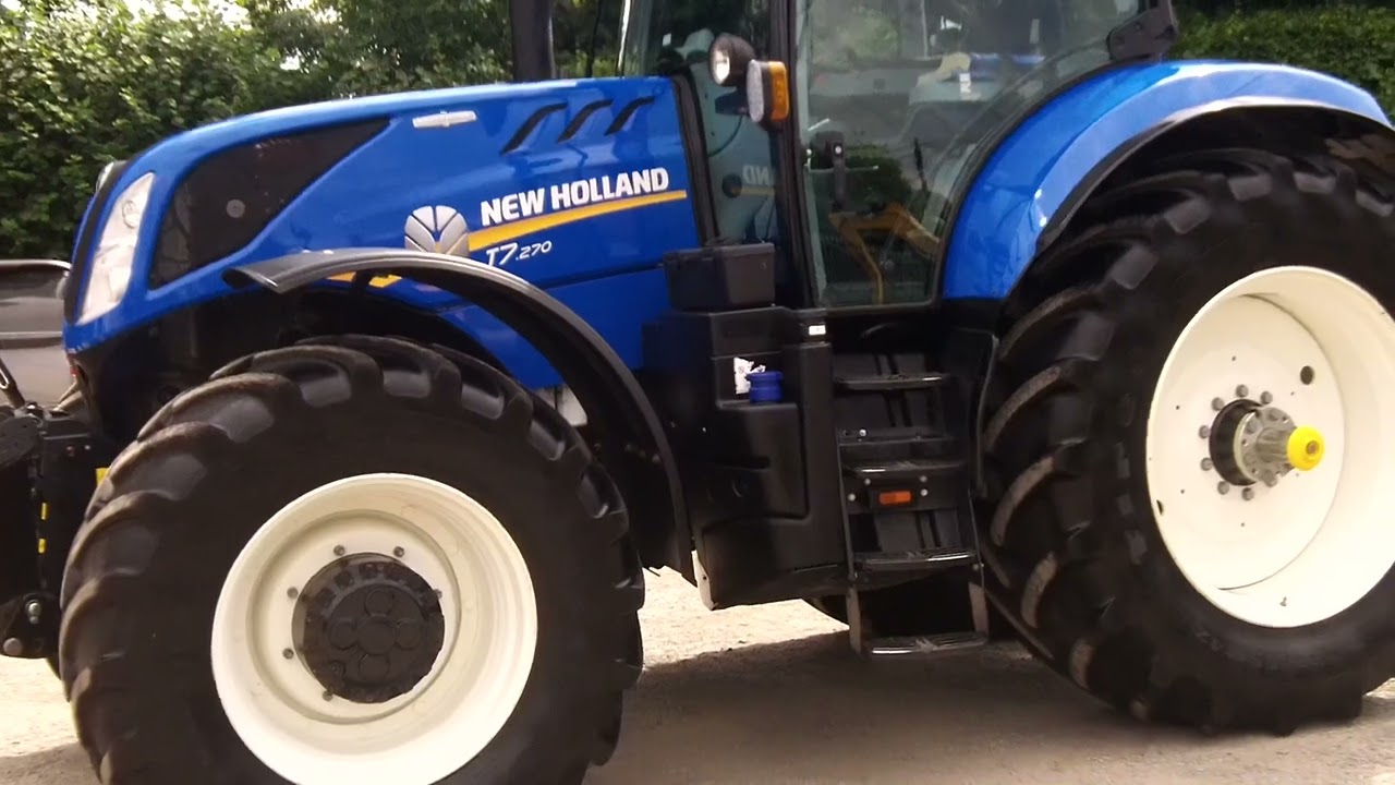New Holland T7.270 Autocommand 50KPH c/w Front Linkage & PTO