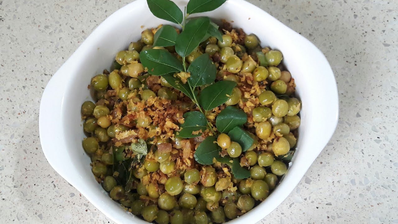 ഗ്രീൻ പീസ് തോരൻ II green peas thoran