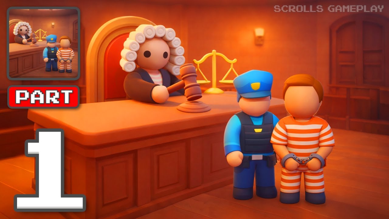 Court Master - Gameplay Walkthrough Part 1 - Justice Is In Your Hands (iOS, Android)