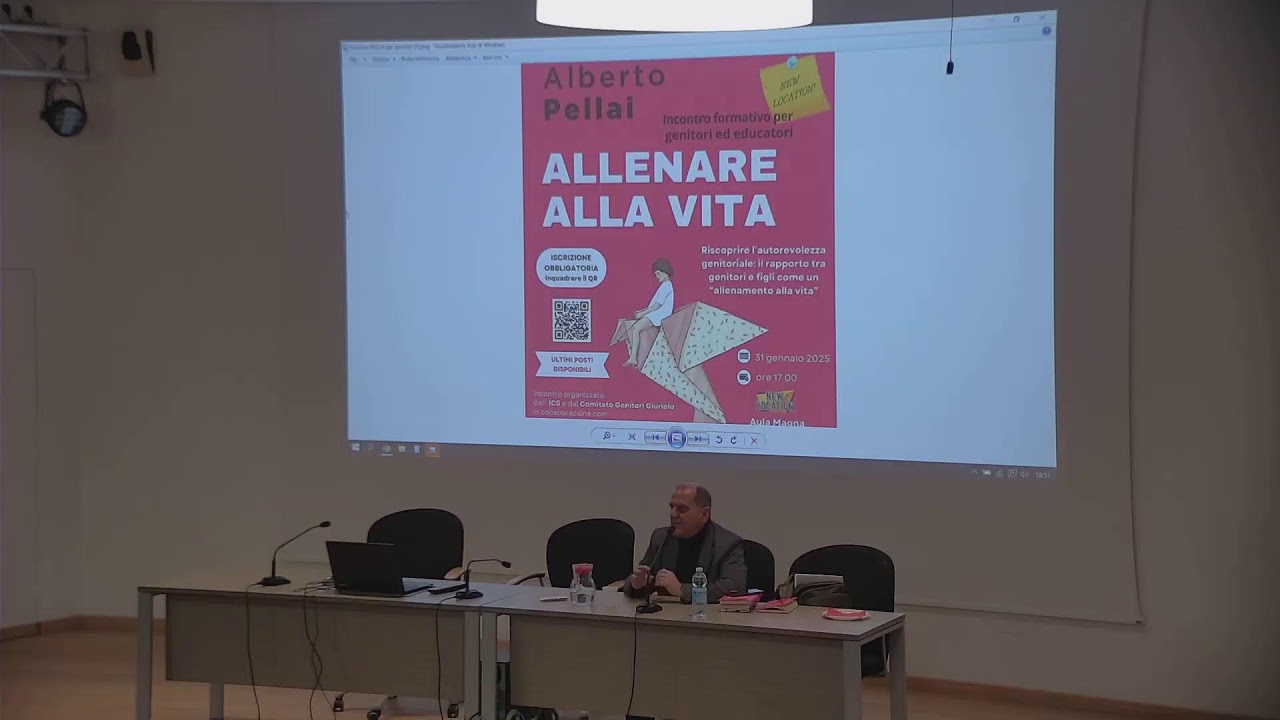 Incontro lo psicologo Alberto Pellai