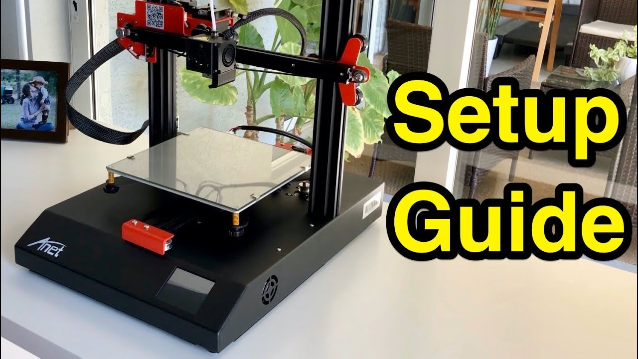 Anet ET4 3D Printer - Setup Guide