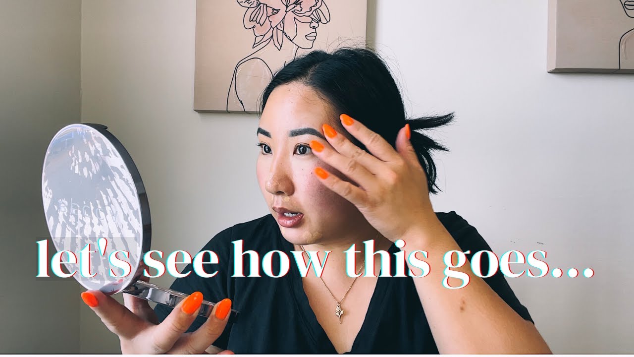 trying chinese makeup for the first time