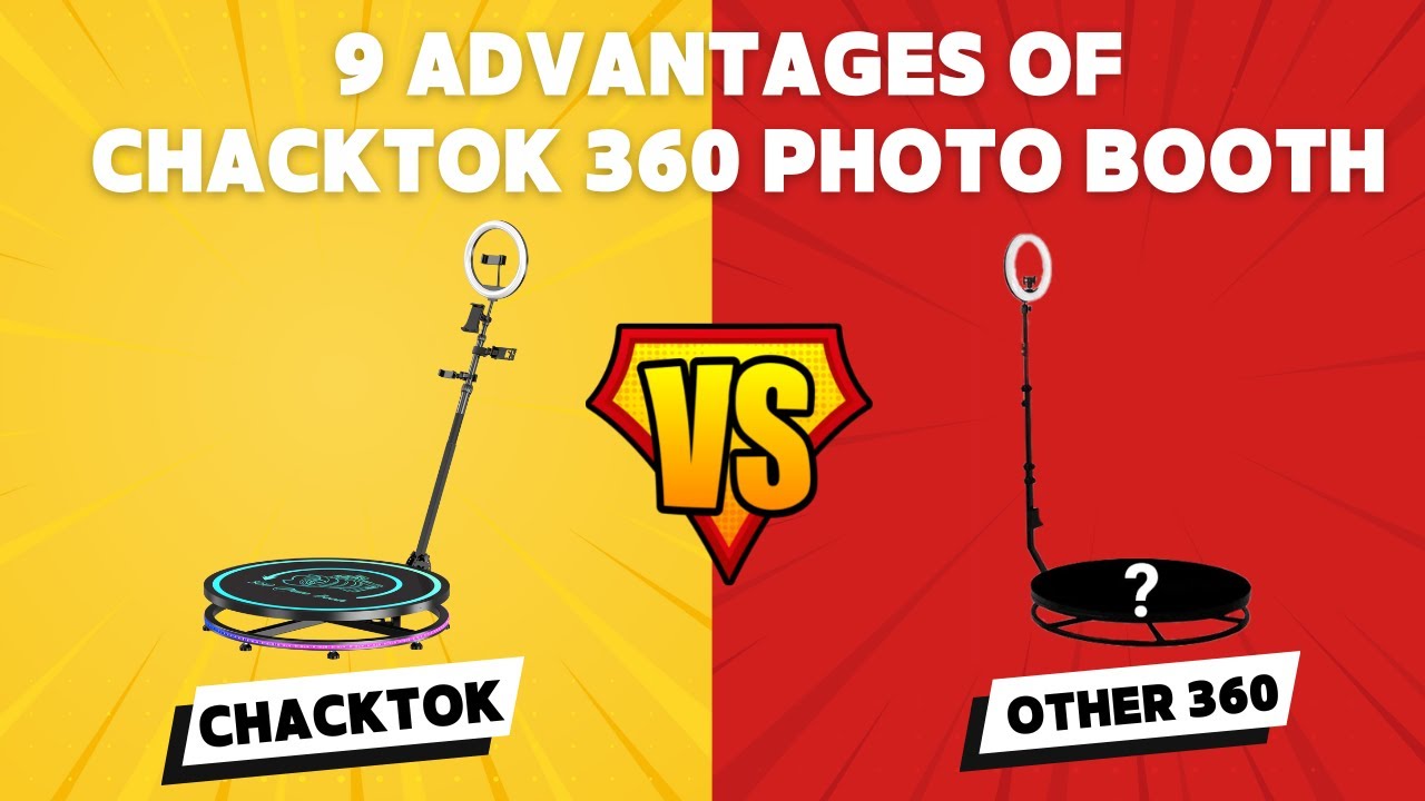 9 Unique Advantages of a 360 Photo Booth — Only with ChackTok