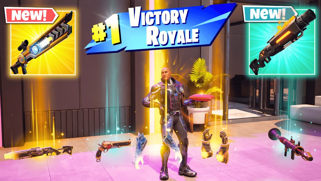 ALL MYTHIC GUNS IN FORTNITE! (NEW! Fortnite Chapter 7 Season 1)