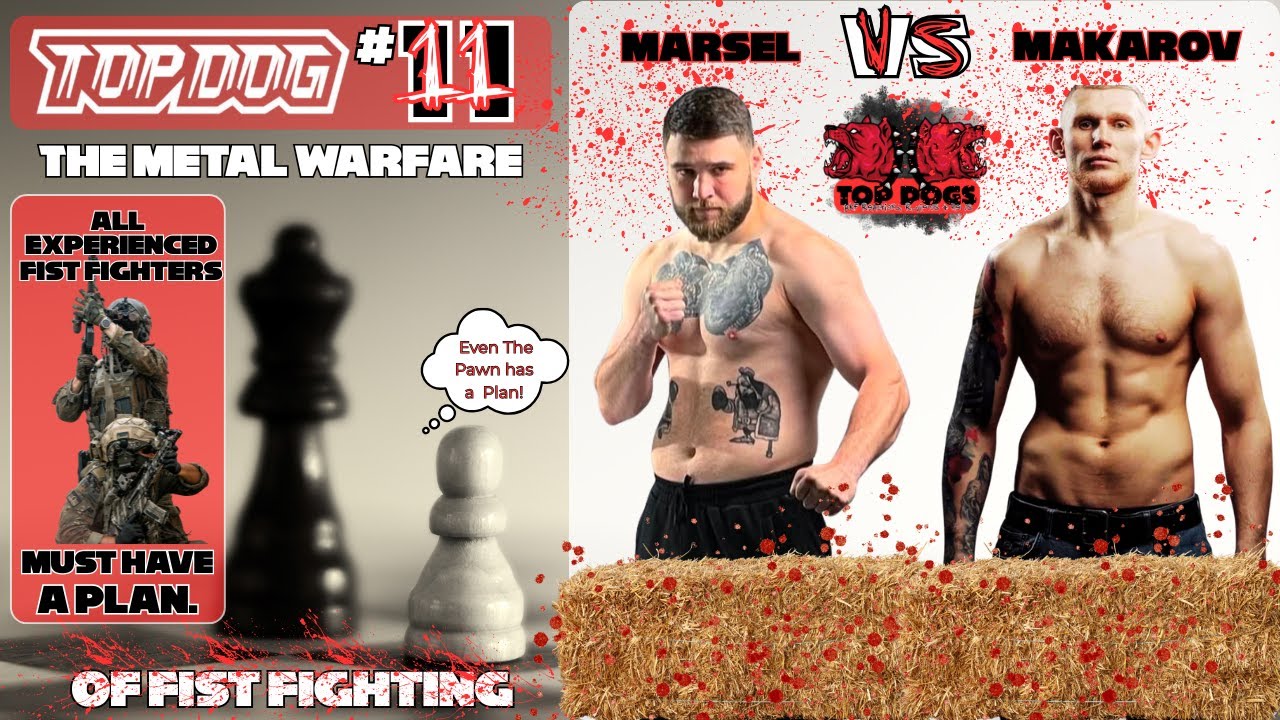 BRUTAL Bare Knuckle Boxing: Marcel vs Makorov - INSANE Mental Warfare & Face-Breaking KO Punches!