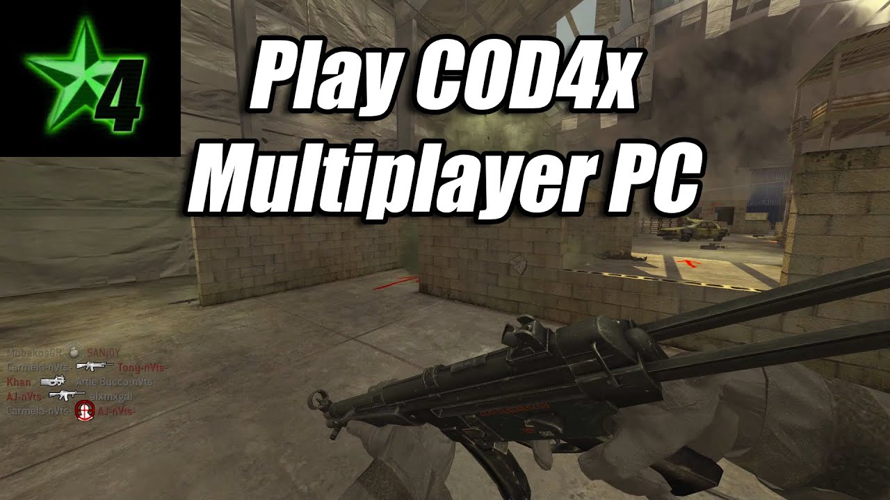 How To Play COD4 Multiplayer on PC (CoD4x)