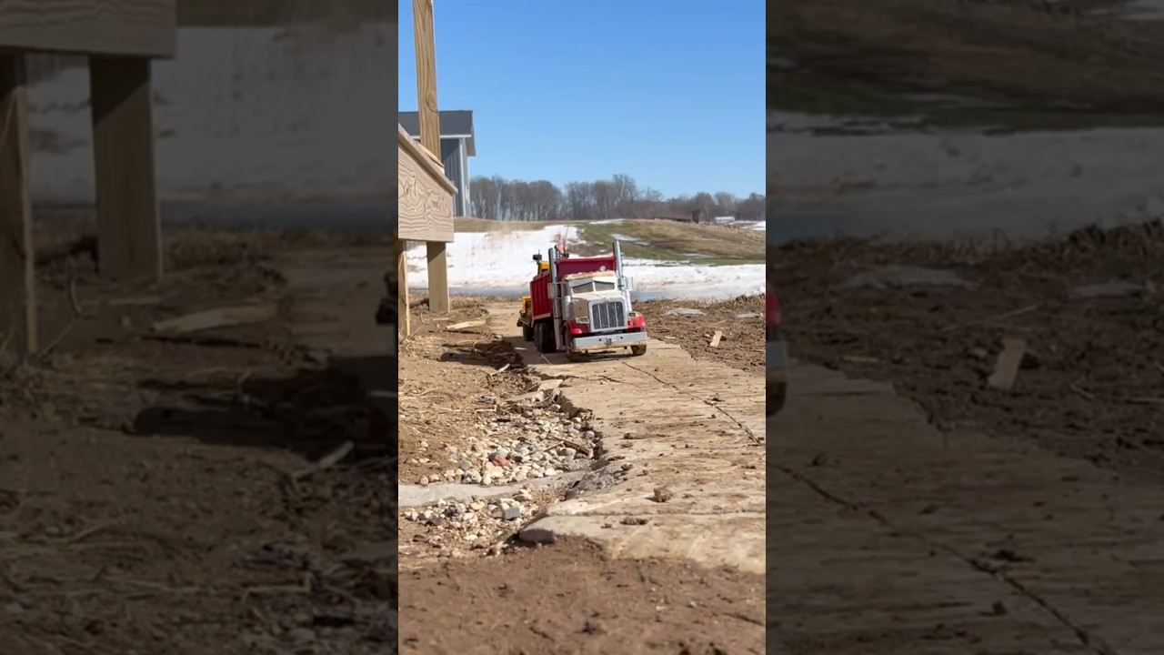 RC construction equipment
