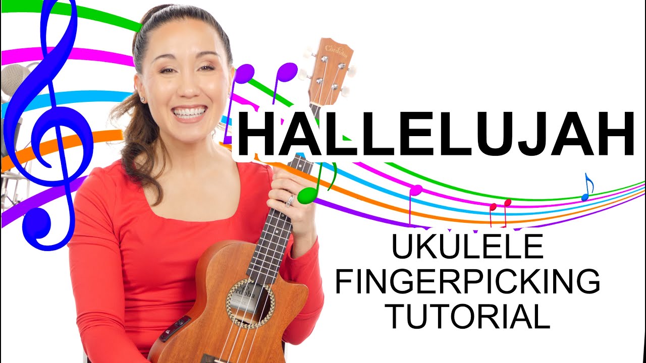EASY Hallelujah Ukulele Fingerpicking Tutorial
