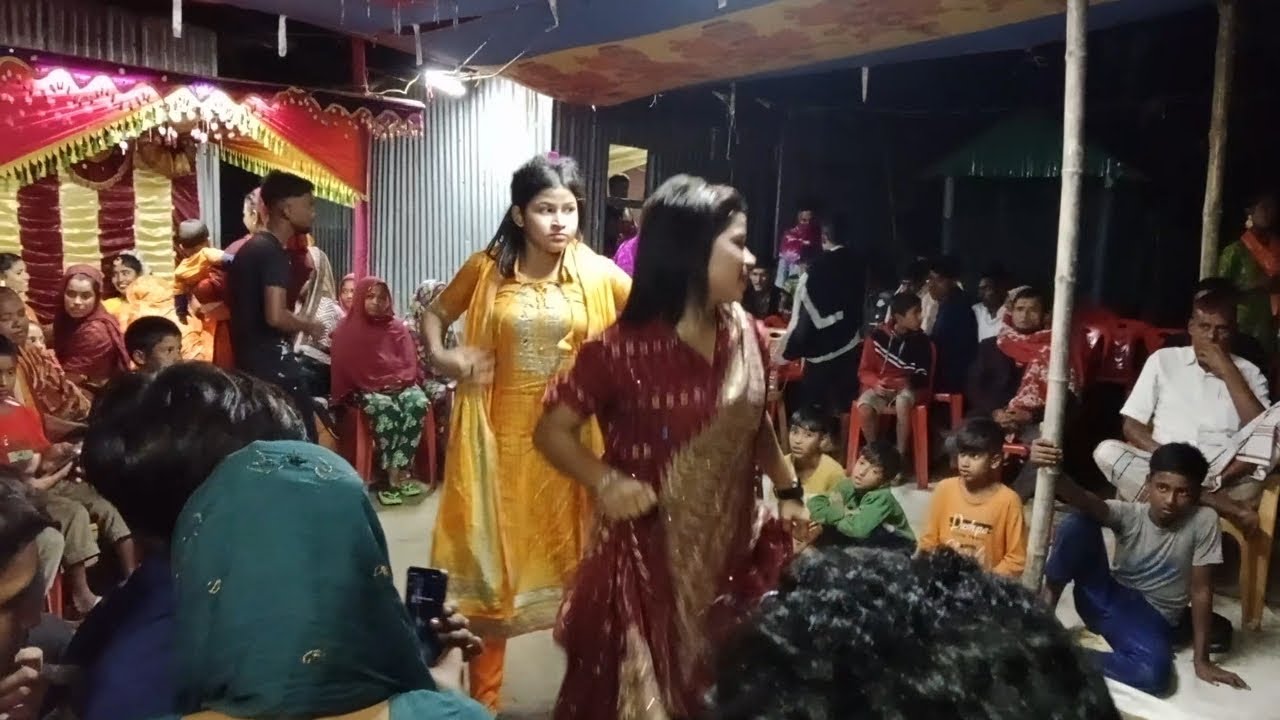 বাংলা মাল ছেড়ে হাতে শরবত নিয়াছি |বিয়ে বাড়ির নতুন গান Vairall Wedding Dance