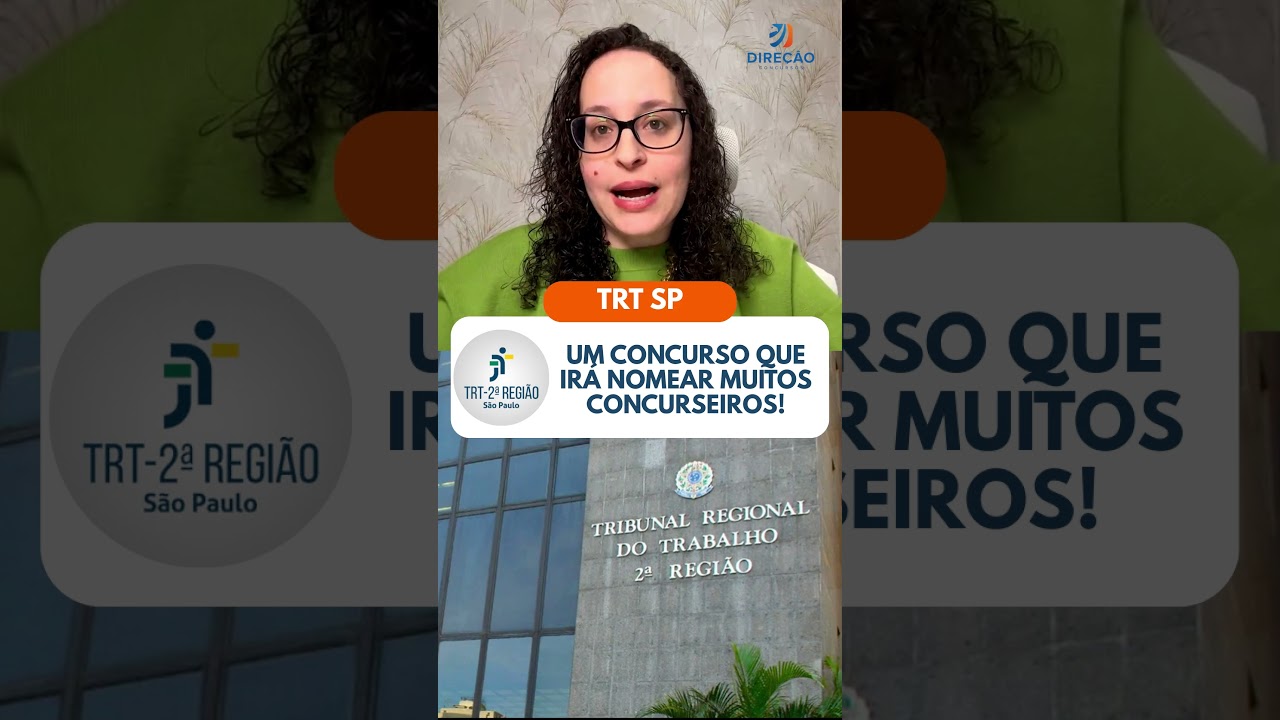 CONCURSO TRT SP (Priscila Sertek)