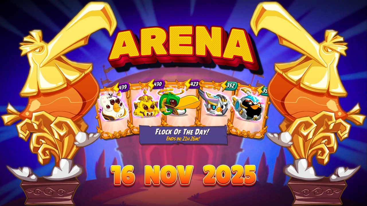 Angry Birds 2 Arena | AB2 Arena Full Streaks (16/Nov/2025)