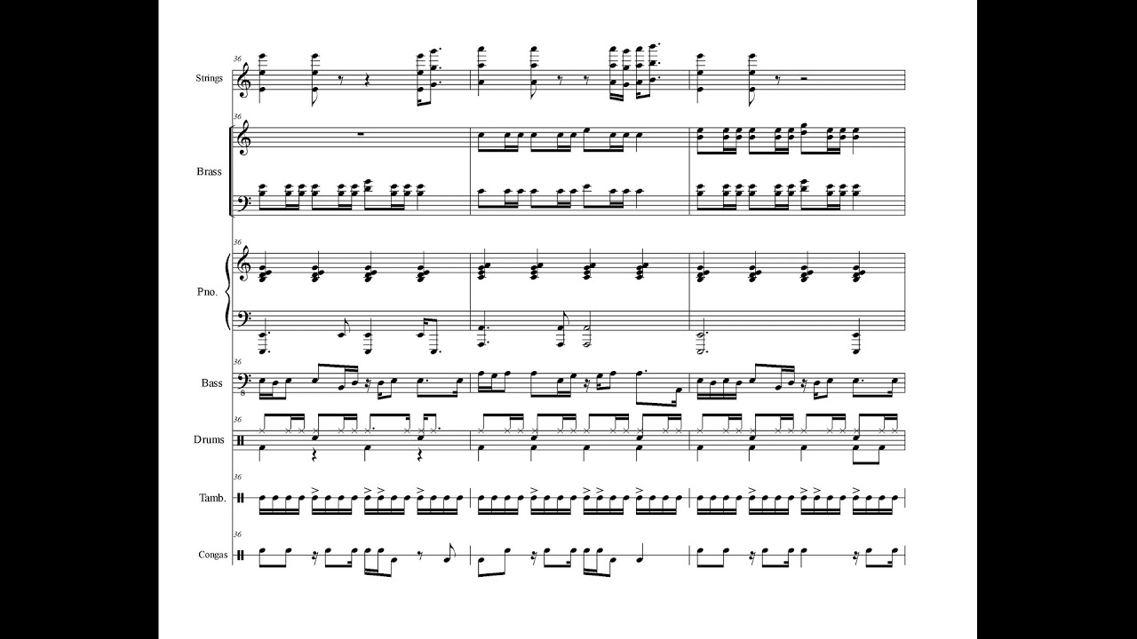 Transcription of GONNA FLY NOW (THEME FROM ROCKY) by Bill Conti