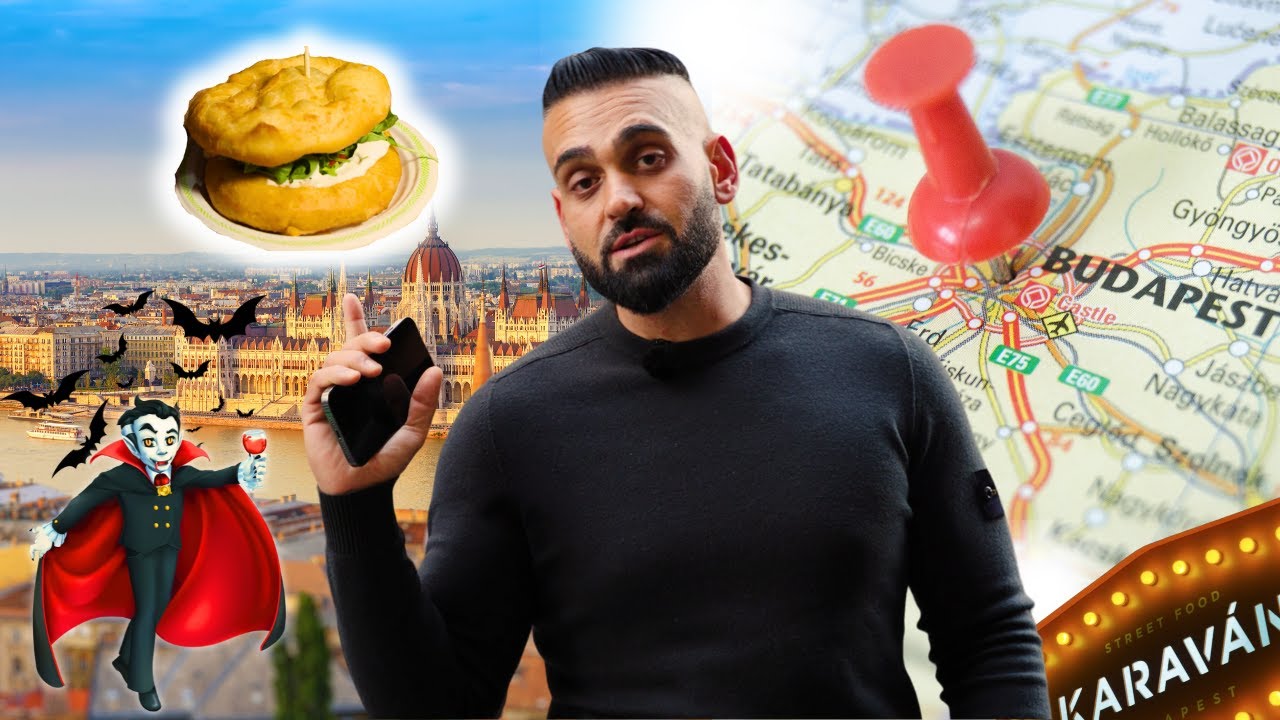 KÄKAR GALEN LANGOSBURGARE OCH DRACULA-DESSERT I BUDAPEST!