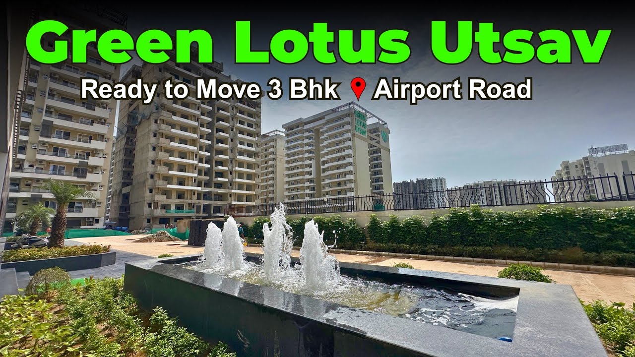 Green Lotus Utsav 3BHK (2100 sq ft) Airport Road Zirakpur adj Aerocity Mohali