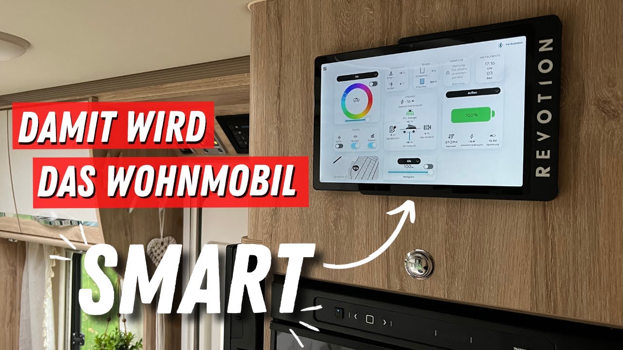 Wohnmobil SMART machen💡✅ Revotion macht Camper & Boote zum Smart Home