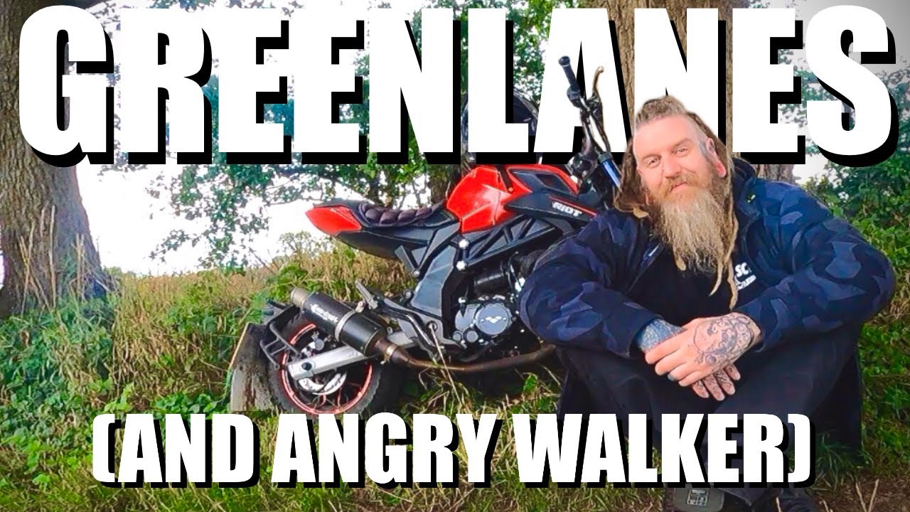 First EVER Greenlane experience, angry walker and glorious British summer weather