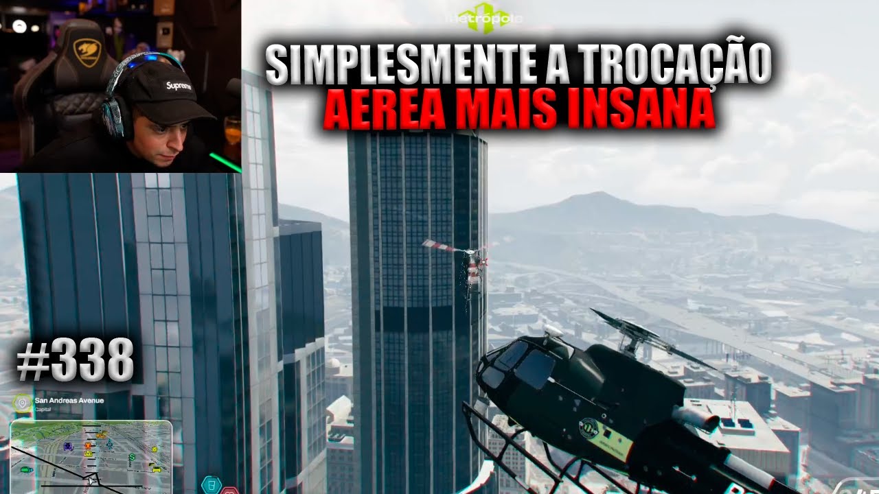 SIMPLESMENTE A TROCAÇÃO AÉREA MAIS INSANA! EP 338