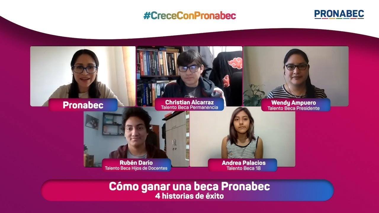 Cómo ganar una beca Pronabec. 4 historias de éxito