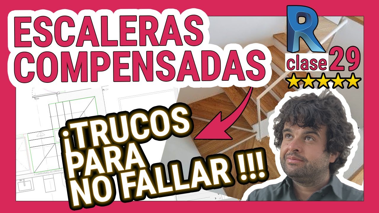 ESCALERAS COMPENSADAS en REVIT ✅ Gran recurso para que ¡NUNCA MÁS! tengas problemas
