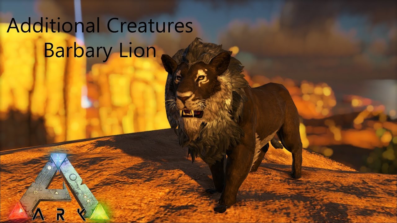ARK ADDITTIONAL CREATURES: BARBARY LION: Mod Trailer