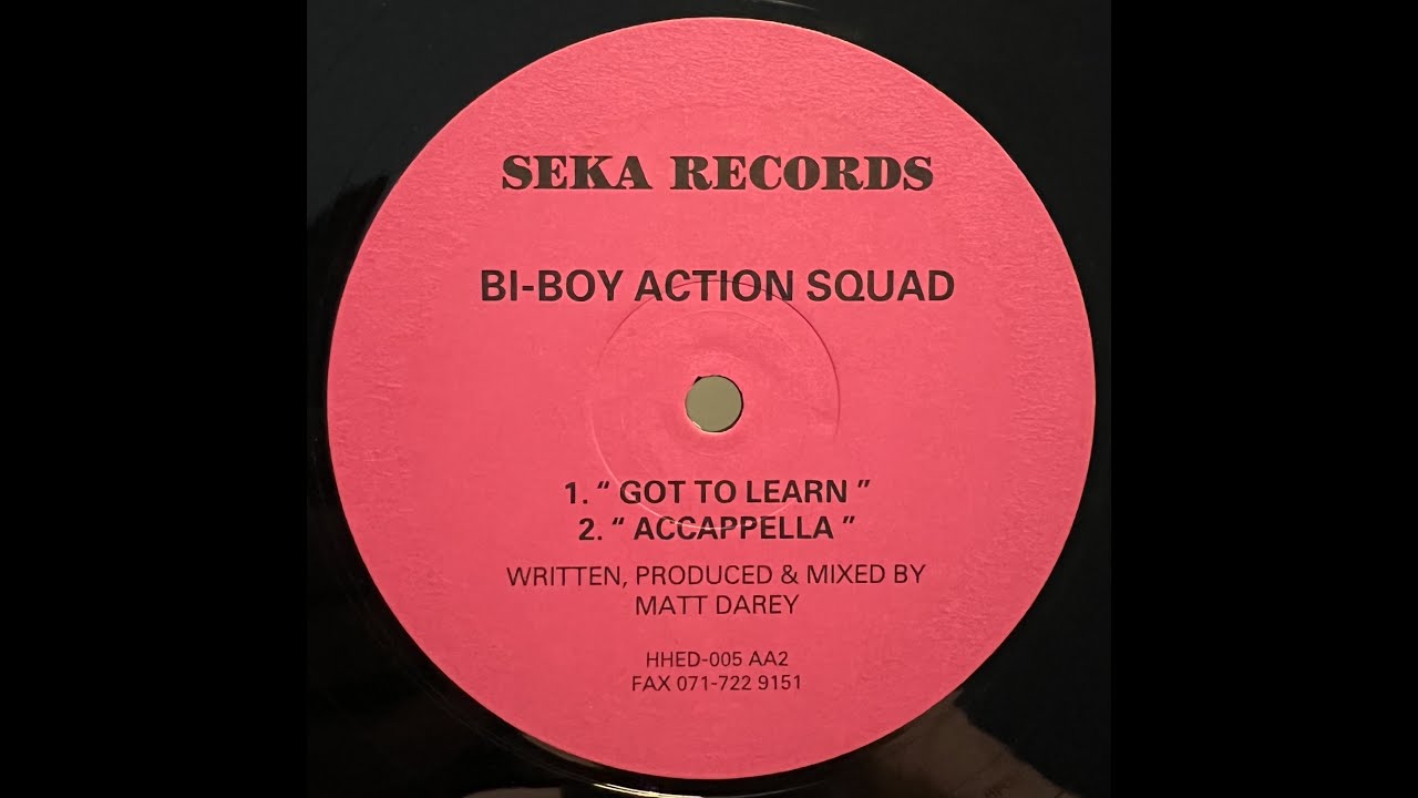 Bi-Boy Action Squad - Got To Learn (Matt Darey) 1996