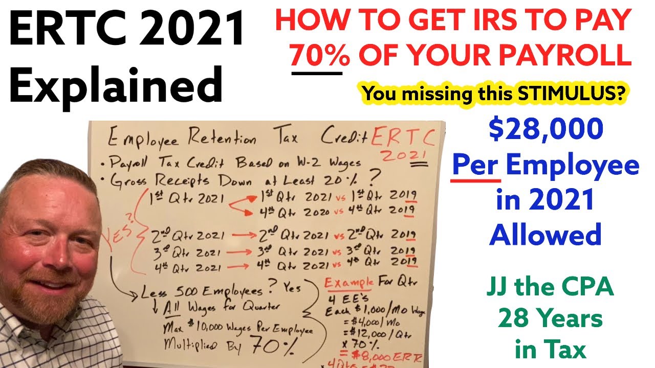 ERC 2021: Employee Retention Tax Credit Explained [Understand What is ERTC] How to Get ERTC Credit!