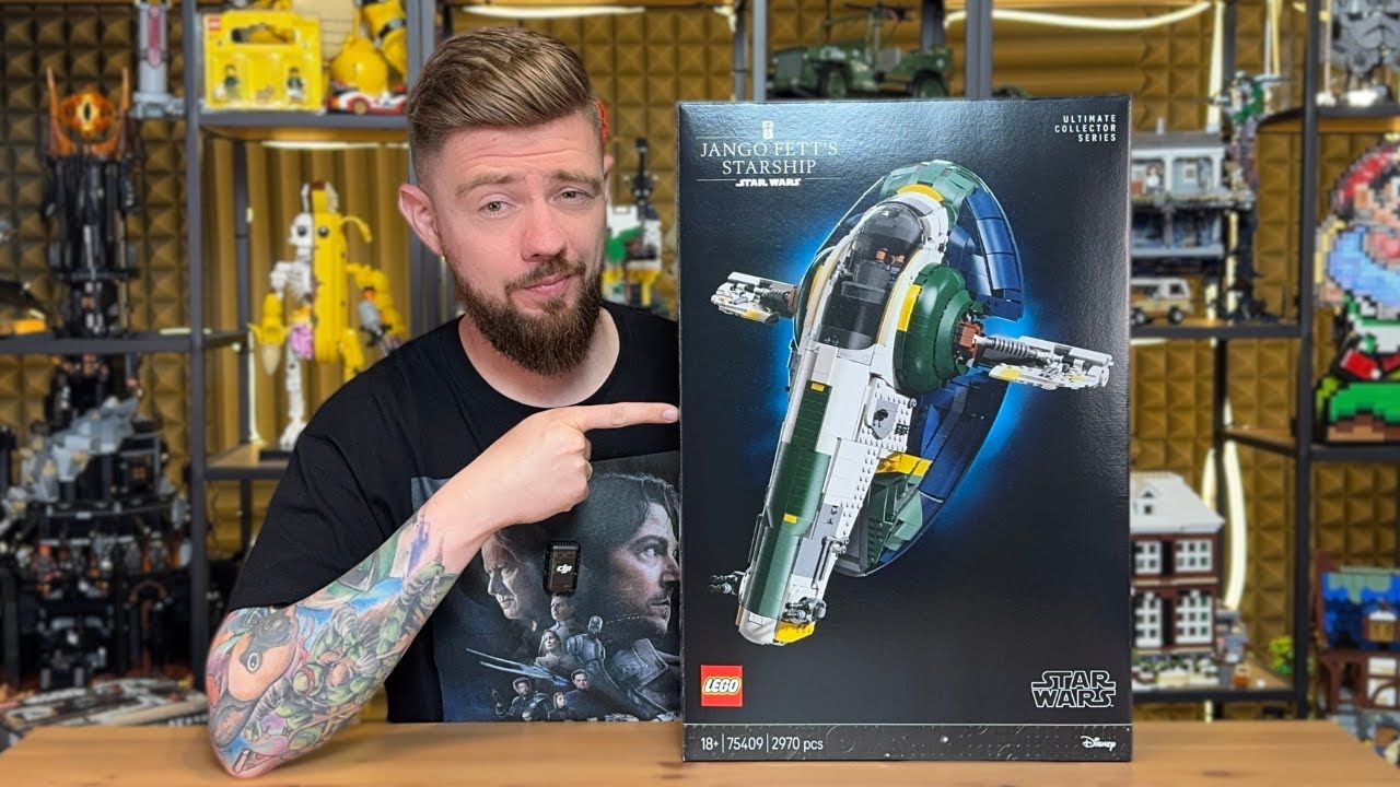 PATROLOWIEC TYPU FIRESPRAY JANGO FETTA 🚀 LEGO STAR WARS 75409 RECENZJA