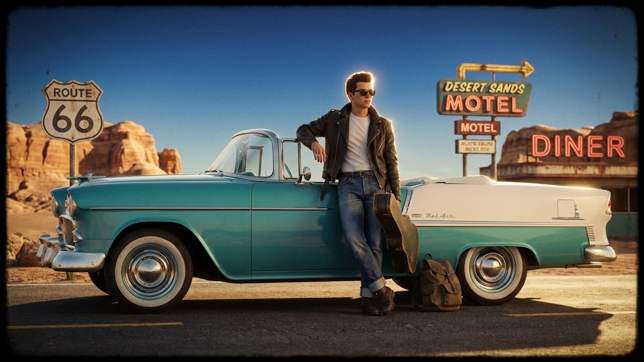 Route 66 Road Trip | 1950s Americana Rock & Roll Playlist