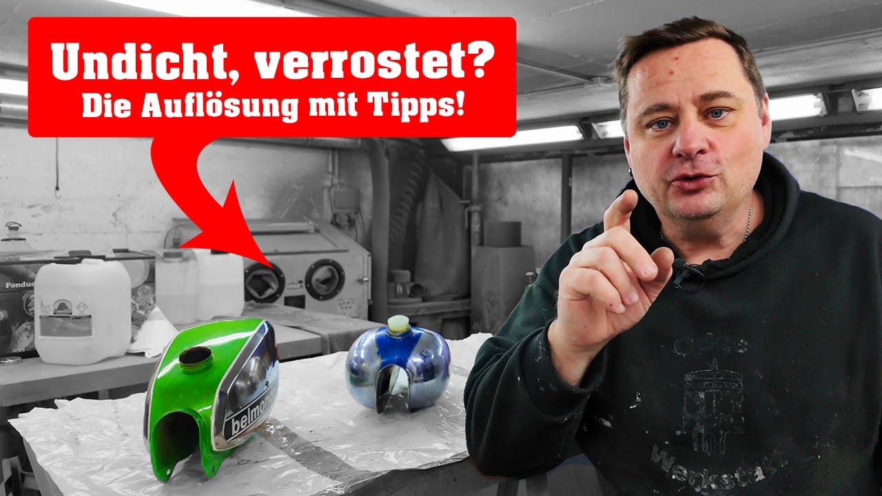 Mofa Tanks retten: Von verrostet bis versiegelt – wir helfen weiter!