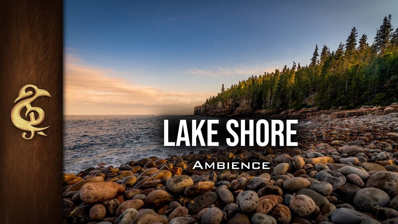 Lake Shore | Realistic RPG Ambience | 3 Hours
