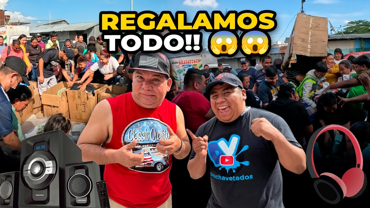 🫢REGALANDO TODA la MERCADERÍA del CHELE CHATARRERO *no lo podía creer*