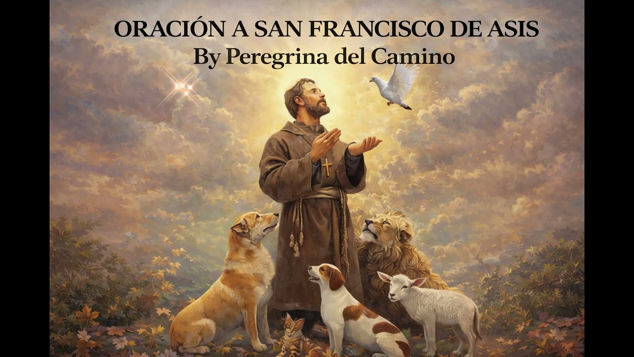 ORACIÓN A SAN FRANCISCO DE ASIS SANTO DE LA PAZ.