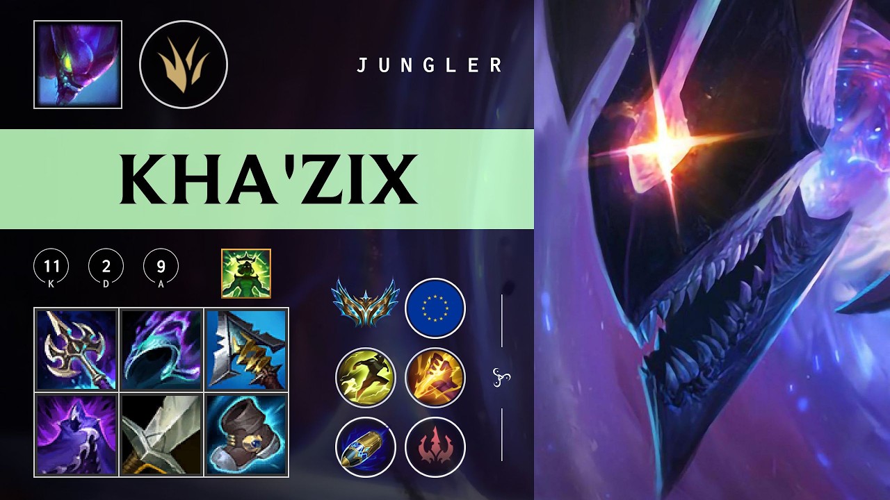 Kha'Zix Jungle vs Nunu & Willump - EUW Challenger Patch 26.05