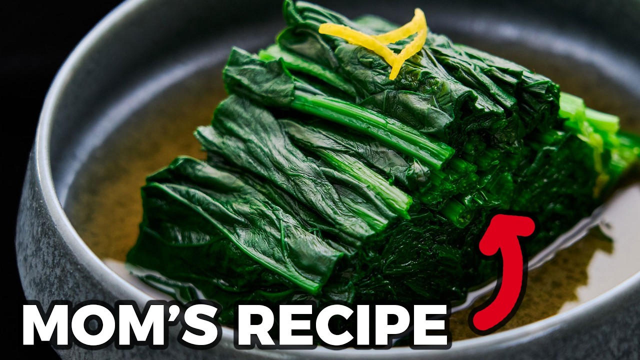 Ohitashi - Japanese Spinach Salad