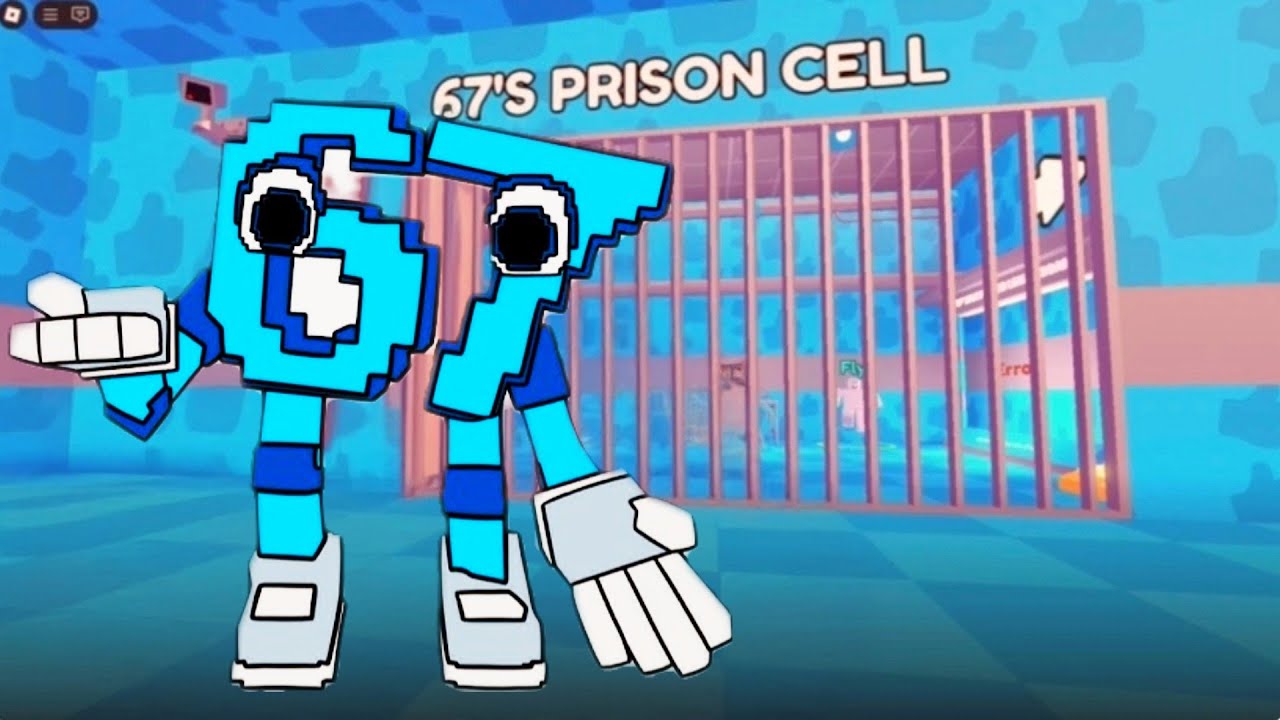 S'ECHAPPER DE LA PRISON 67 ROBLOX!