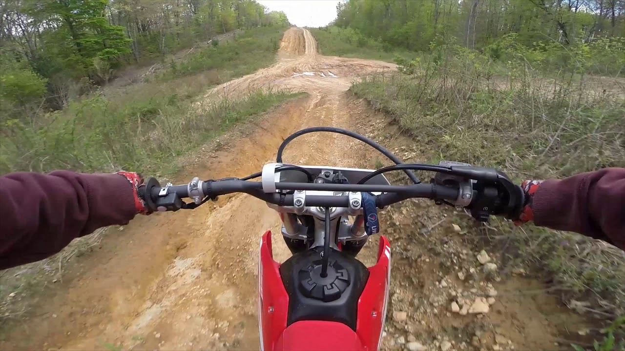 Powerline Trail at Franklin State Forest  │  CRF250F