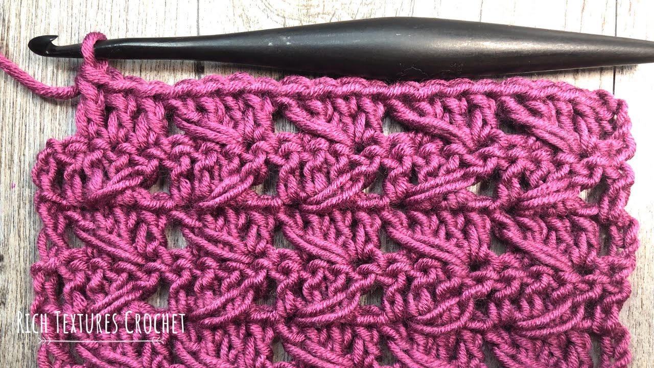 Diagonal Spike Stitch | How to Crochet