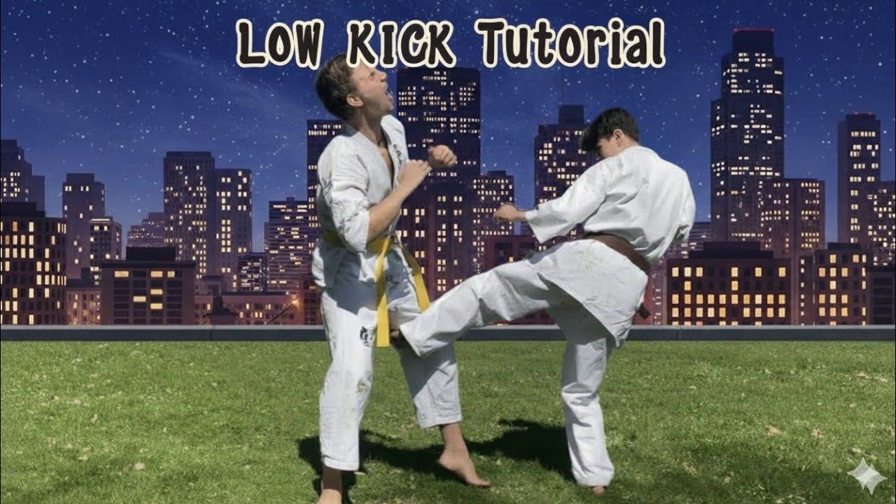 Gedan Mawashi Geri (Low Kick) | Full Contact Karate