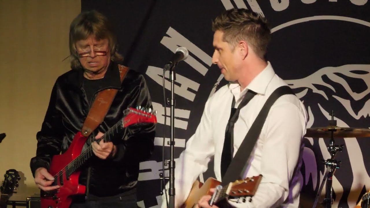 Sherikan Music Attraction and Janne Schaffer on stage
