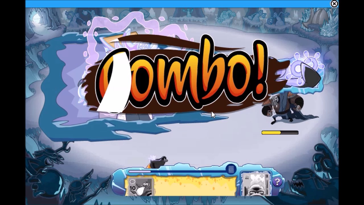 Club Penguin Card Jitsu Snow Tusk Battle Gameplay