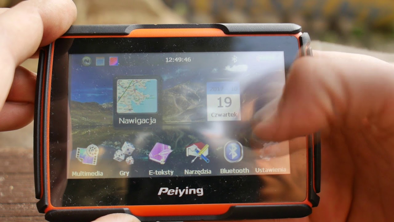 Nawigacja motocyklowa Peiying Moto / Navitel G550