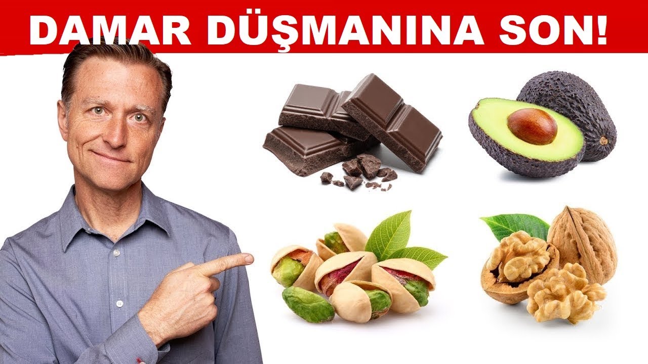 Kötü Kolesterolü (LDL) Düşüren 7 Besin | Dr. Berg Türkçe
